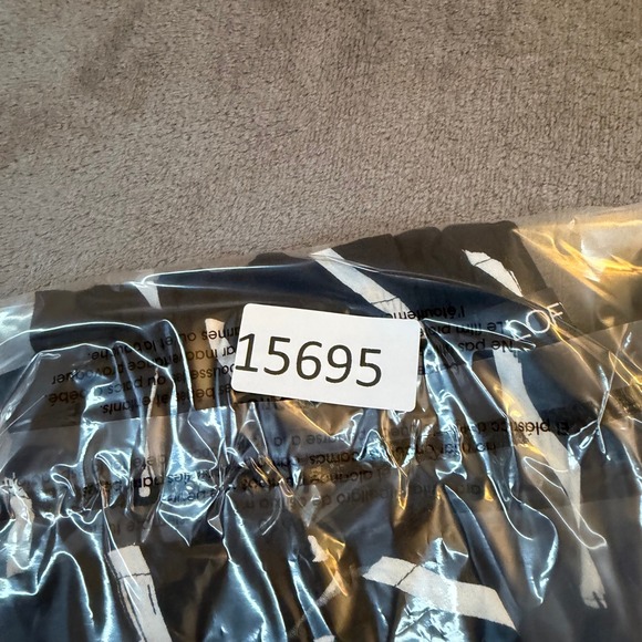 LOFT Black White Brushstroke Paperbag Waist Tie Front Shorts Womens XS - Picture 11 of 11